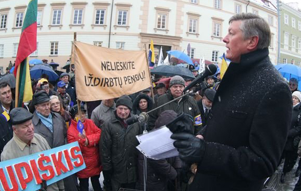 Lietuviškas mitingas - Paulauskas