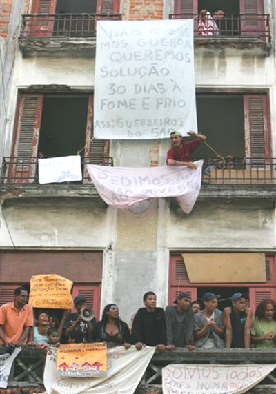 INSS skvotas Rio 2
